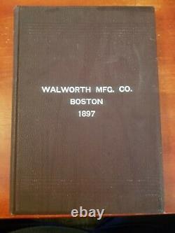 Antique 1895 Watworth Catalog Plumbing Steam & Tools Hardware HC