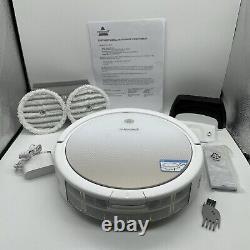 Bissell SpinWave Pet 2 In 1 Wet Mop And Dry Robot Vacuum Combo Rotating White