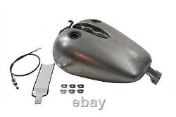 Bobbed 4.0 Gallon Gas Tank fits Harley Davidson