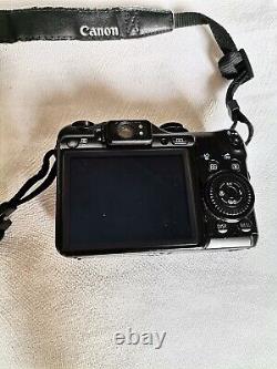 Canon PowerShot G10 14.7MP Compact Digital Camera Black +2 Battery