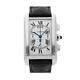 Cartier Tank Americaine Xl White Gold Automatic Strap Watch W2610651