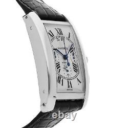 Cartier Tank Americaine XL White Gold Automatic Strap Watch W2610651