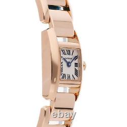 Cartier Tankissime Quartz Rose Gold Ladies Bracelet Watch W650018H