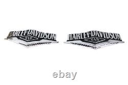 Factory Style Tank Emblem Set For Harley Davidson (Metal Constructed)