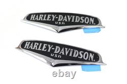 Factory Style Tank Emblem Set fits Harley Davidson