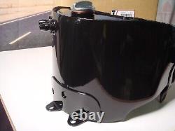 Harley Oil Tank Black Replica V-Twin 40-0996 Fits 1958-1964 FL Duo Glide FLH Z9