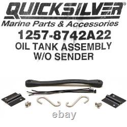 Mercury Boat Oil Tank 1257-8742A22 witho Sender 3 Gallons Poly