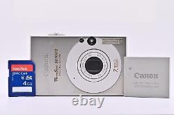 Near MINT Canon PowerShot Digital ELPH SD1000 7.1MP Digital Camera