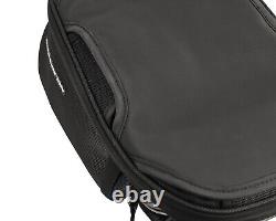 Nelson-rigg Commuter Sport Bike Tank Bag, Magnetic Motorcycle Luggage, Black