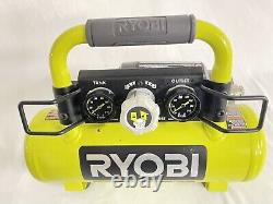 P739 New RYOBI 18-Volt Cordless 1 Gal. Portable Air Compressor (Tool-Only)