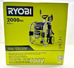RYOBI Cold Water Electric Pressure Washer with Surface Cleaner2000 PSI 1.2GPM