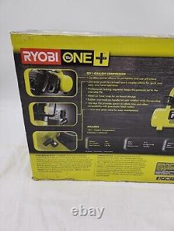 RYOBI P739 ONE+ 18V 1 Gallon Portable Horizontal Air Compressor Tool Only (OB)