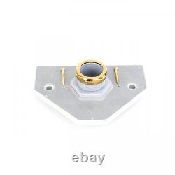 Renovators Supply Toilet Part Plastic High Tank Toilet Brass White Plastic Panel