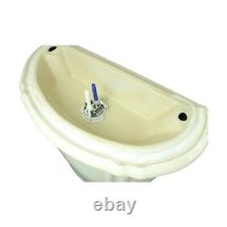 Toilet Part Biscuit Dual-Flush Top Flush Toilet Tank Only Renovator's Supply