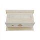 Unfinished High Tank Pull Chain Toilet Part Wooden Raised Design