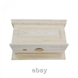 Unfinished High Tank Pull Chain Toilet Part Wooden Raised Design