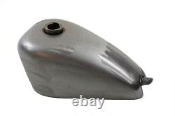 V-Twin 38-0066 Sporty 2.5 Gallon Peanut Bobber Gas Tank for Custom Chopper