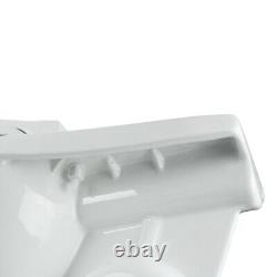 White Sheffield Elongated Toilet Bowl with Slow Close Seat Renovators Supply