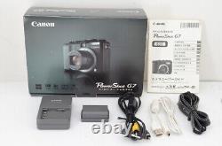 EXCELLENT Canon PowerShot G7 Appareil photo numérique compact 10.0MP avec boîte #240405o