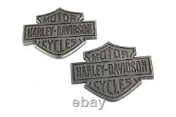 Ensemble d'emblemes de réservoir de style d'usine pour Harley Davidson