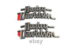 Ensemble d'emblemes de réservoir de style d'usine pour Harley Davidson