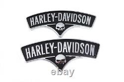 Ensemble d'emblèmes de réservoir de style d'usine pour Harley Davidson