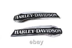Ensemble d'emblèmes de réservoir de style d'usine pour Harley-Davidson