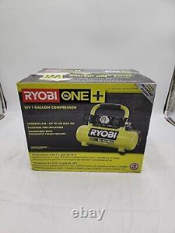 RYOBI P739 ONE+ 18V 1 Gallon Compresseur d'air portable horizontal outil seul (OB)