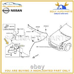 Réservoir de lave-glace authentique Nissan 28910-4HB0A pour INFINITI G37 Q50 & Q50L