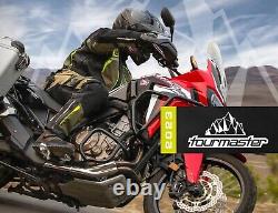 Sac de réservoir de moto Tourmaster Elite Strapon, design 3 en 1 pour les motos de route.