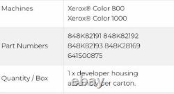 Xerox 641S00875 Chamonix Developer Dev Tank Assembly Kit 1000008847 
<br/> 	 
<br/>
   
Xerox 641S00875 Chamonix Developer Dev Tank Assembly Kit 1000008847